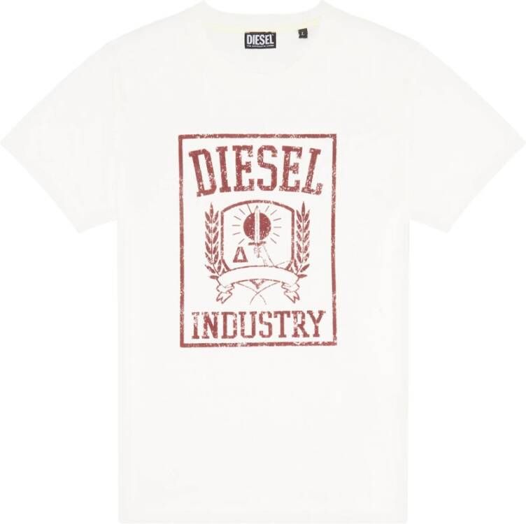 Diesel T shirt diegor t shirt , Wit, Heren