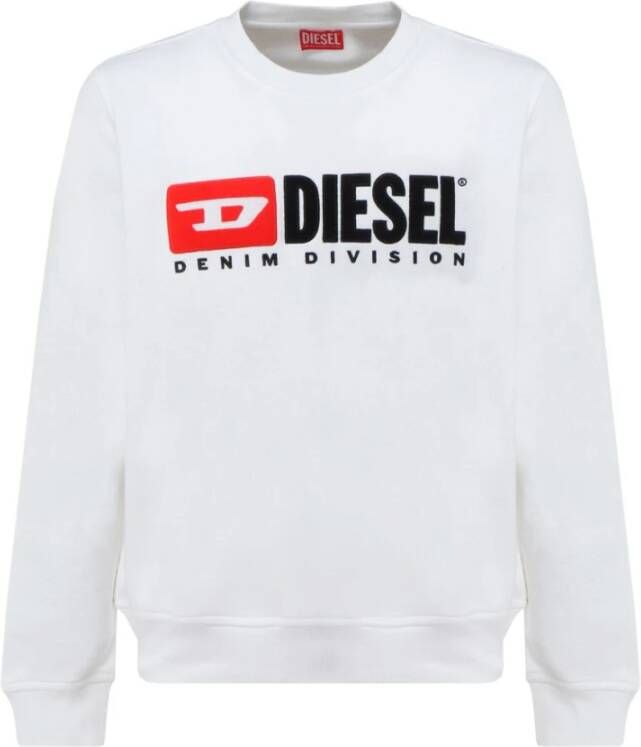 Diesel A037580Bawt100 Sweatshirt , Wit, Heren