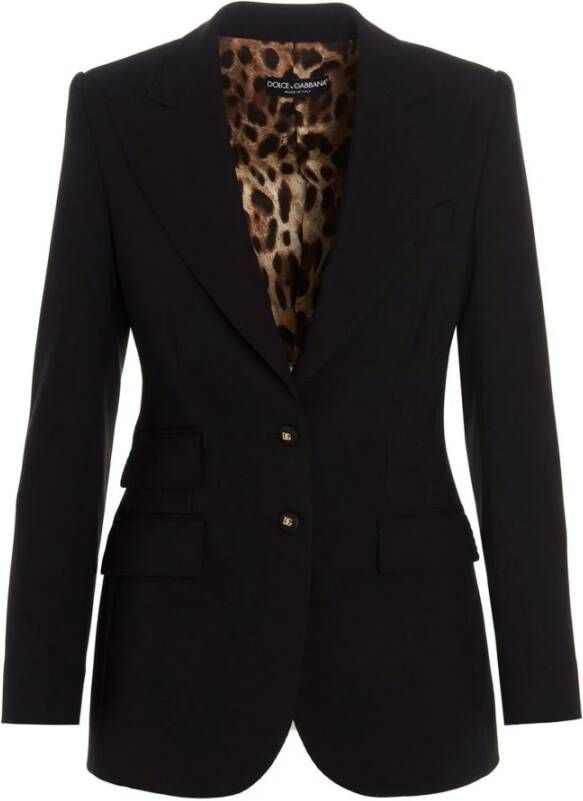 Dolce & Gabbana Blazers Zwart Dames