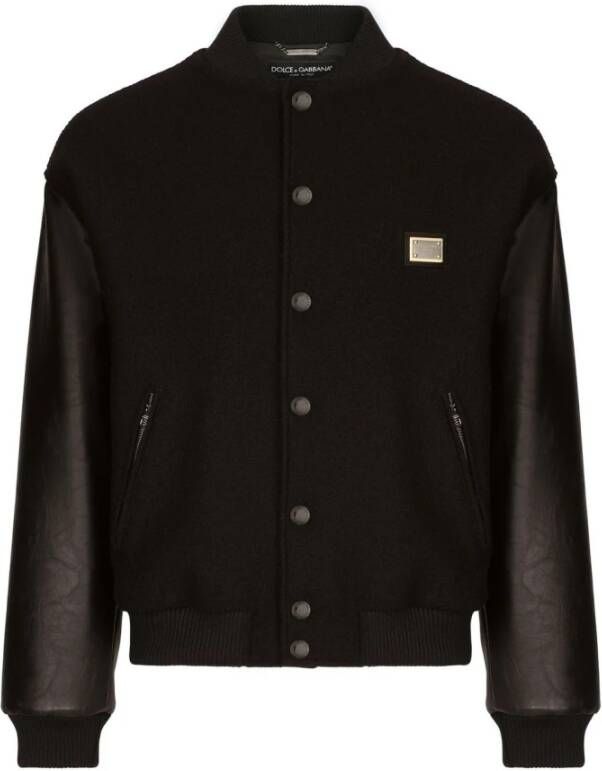 Dolce & Gabbana Bomber jackets Zwart Heren