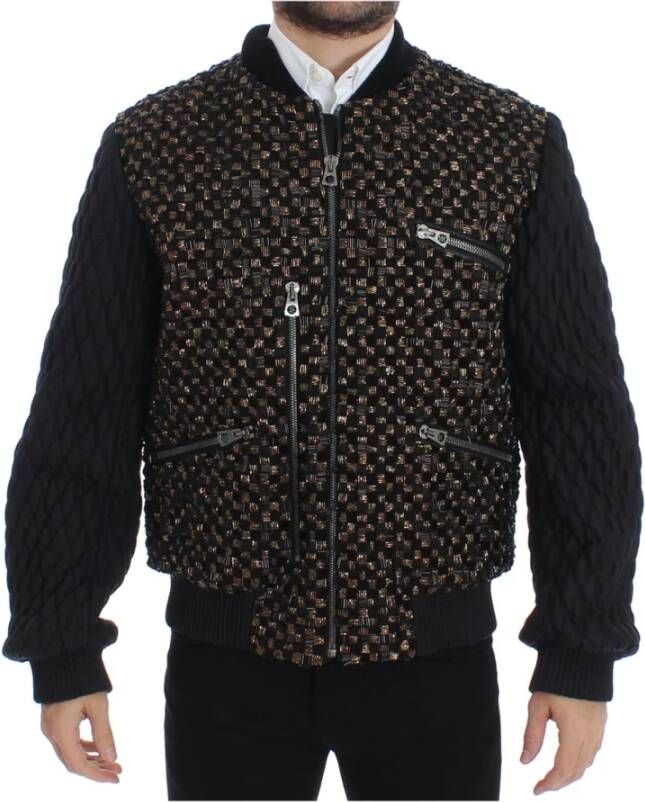 Dolce & Gabbana Bomber jackets Zwart Heren