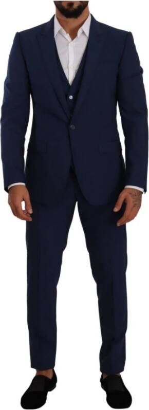 Dolce & Gabbana Business kostuum Blauw Heren