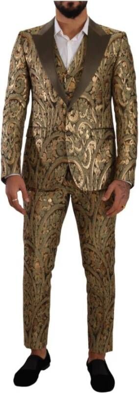 Dolce & Gabbana Business kostuum Bruin Heren
