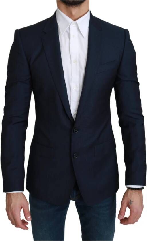 Dolce & Gabbana Formele blazers , Blauw, Heren