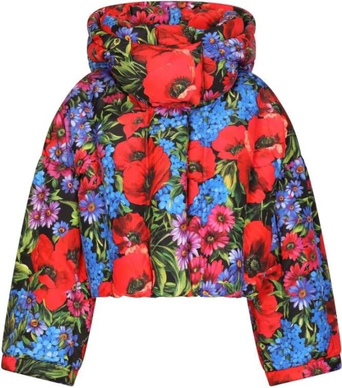 Dolce & Gabbana Gewatteerde Jassen Rood Dames