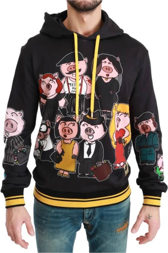 Dolce & Gabbana Hoodies & sweatvesten Zwart Heren