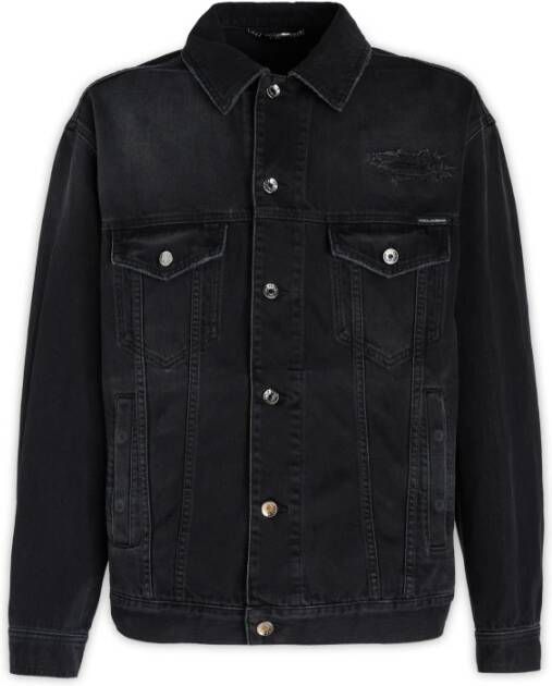 Dolce & Gabbana Spijkerjassen Zwart Heren