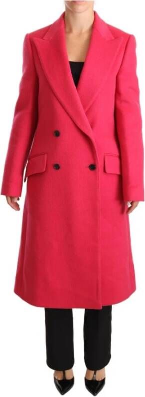 Dolce & Gabbana Trenchcoats & Mantels Roze Dames