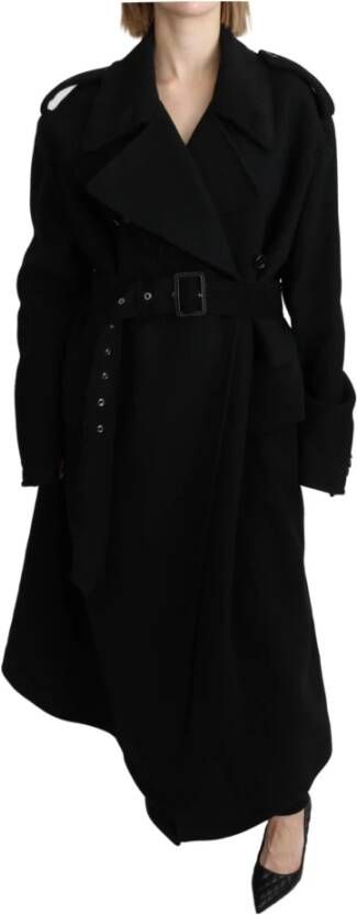 Dolce & Gabbana Trenchcoats & Mantels Zwart Dames
