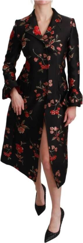 Dolce & Gabbana Trenchcoats & Mantels Zwart Dames