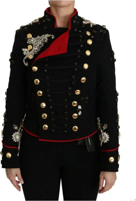 Dolce & Gabbana Trenchcoats & Mantels Zwart Dames