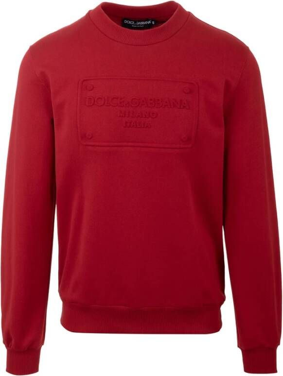 Dolce & Gabbana Truien & Vesten Rood Heren