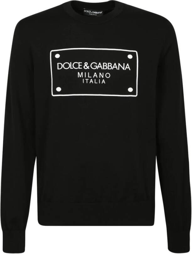 Dolce & Gabbana Truien & Vesten Zwart Heren