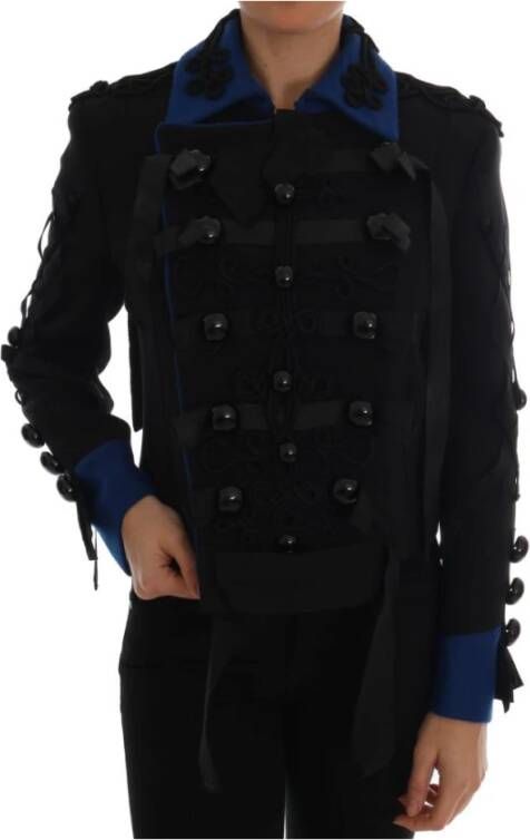 Dolce & Gabbana Trenchcoats & Mantels Zwart Dames