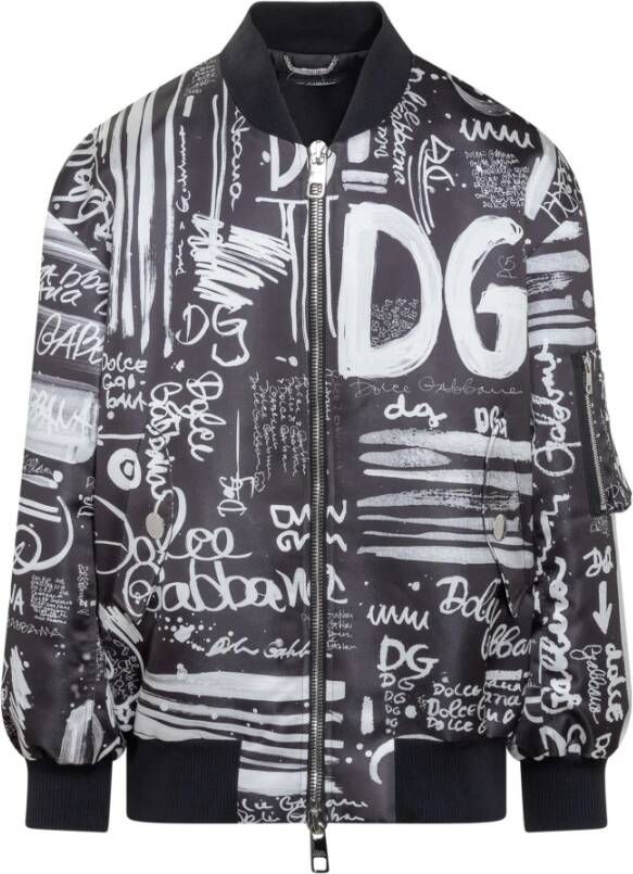 Dolce & Gabbana Bomber jackets Zwart Heren