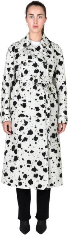 Dries Van Noten Trenchcoats & Mantels Wit Dames