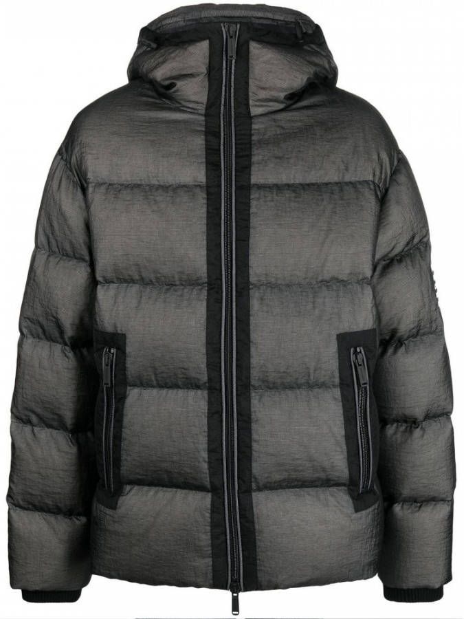 Dsquared2 Ripstop nylon down jacket , Zwart, Heren
