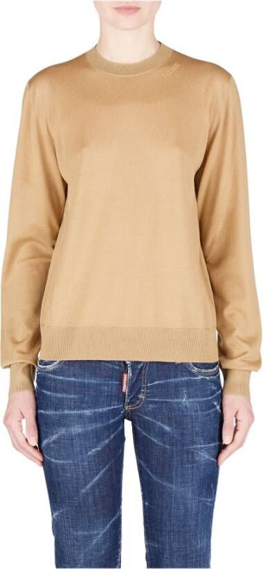 Dsquared2 Hoodies & Sweatvesten Beige Dames