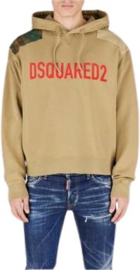 Dsquared2 Hoodies & sweatvesten Bruin Heren