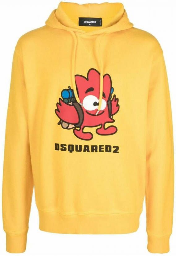 Dsquared2 Hoodies & sweatvesten Geel Heren
