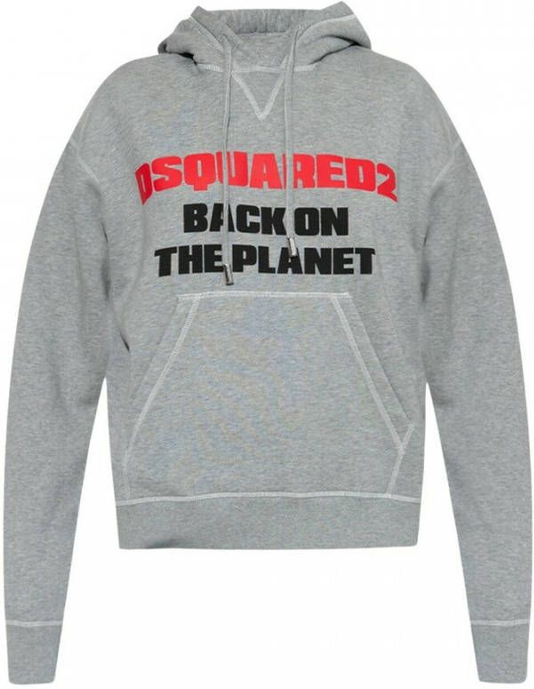 Dsquared2 Hoodies & Sweatvesten Grijs Dames
