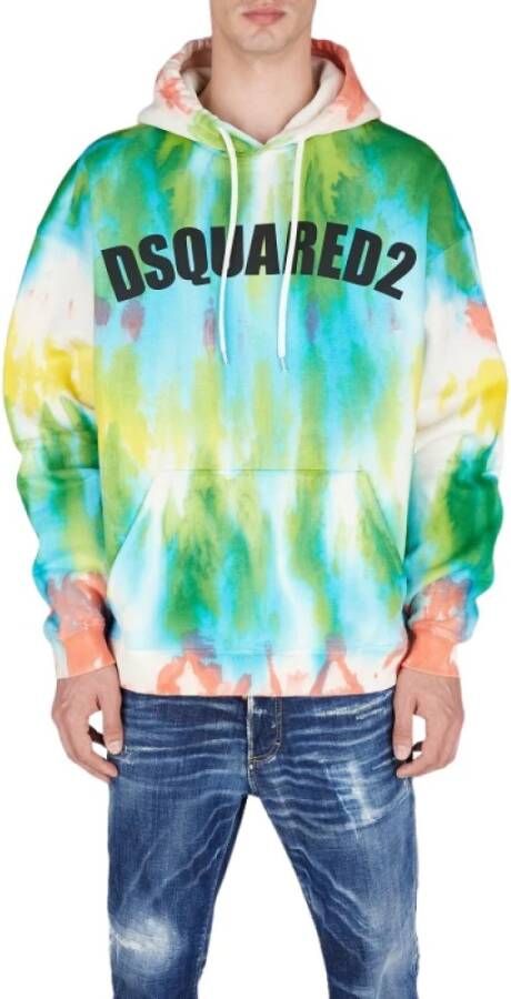 Dsquared2 Hoodies & sweatvesten Groen Heren