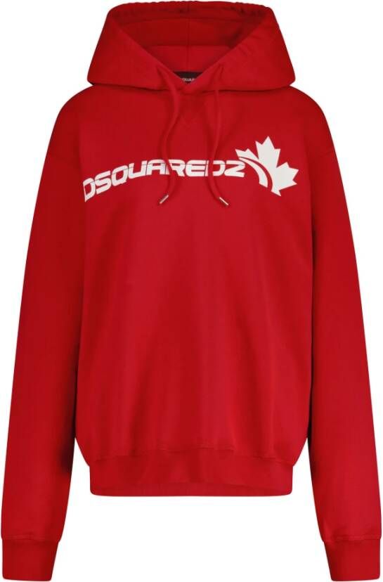 Dsquared2 Hoodies & Sweatvesten Rood Dames