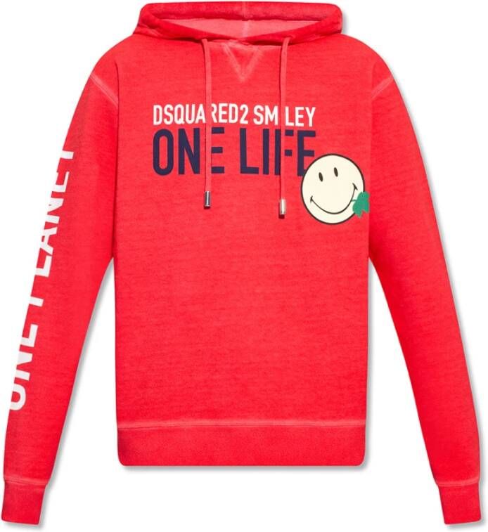 Dsquared2 Hoodies & sweatvesten Rood Heren