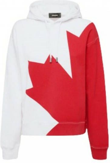 Dsquared2 Hoodies & Sweatvesten Wit Dames