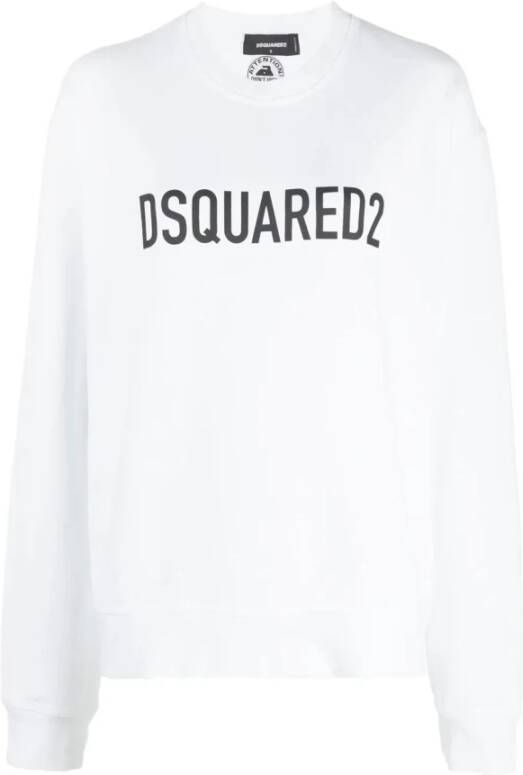 Dsquared2 Hoodies & Sweatvesten Wit Dames