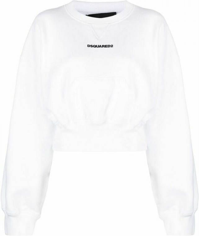 Dsquared2 Hoodies & Sweatvesten Wit Dames