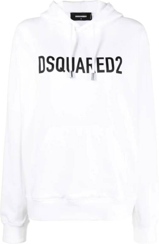 Dsquared2 Hoodies & Sweatvesten Wit Dames