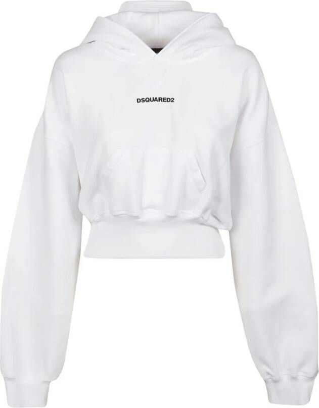 Dsquared2 Hoodies & Sweatvesten Wit Dames