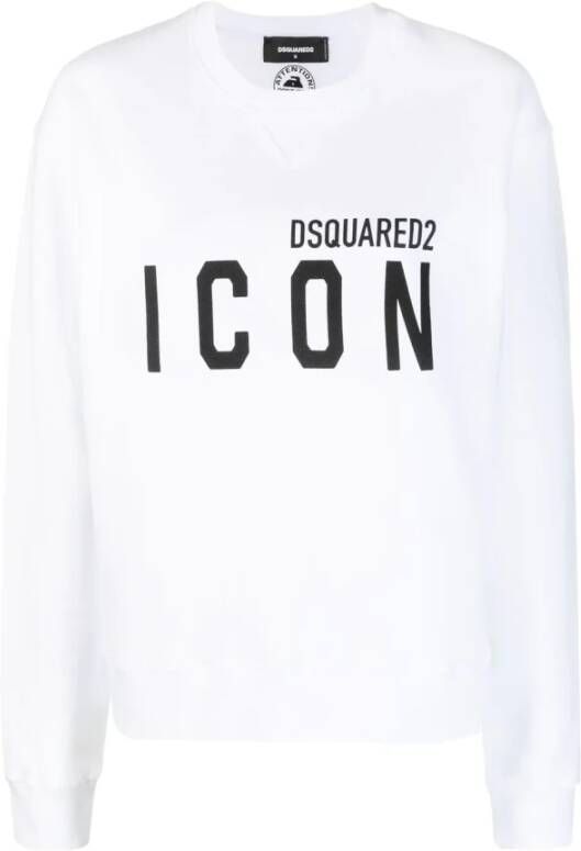 Dsquared2 Hoodies & Sweatvesten Wit Dames