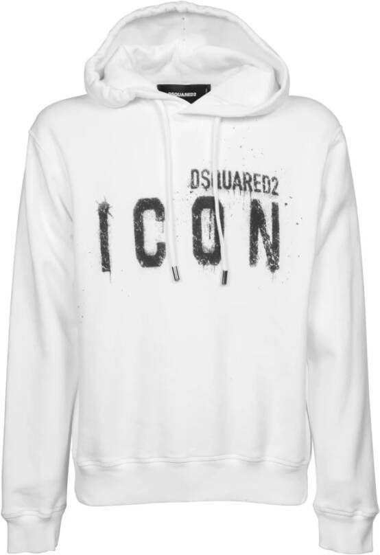 Dsquared2 Hoodies & sweatvesten Wit Heren