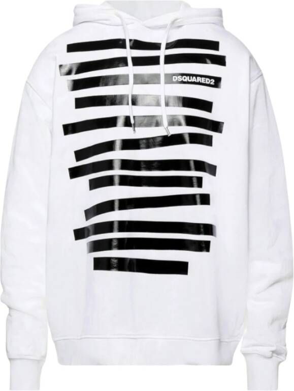 Dsquared2 Hoodies & sweatvesten Wit Heren