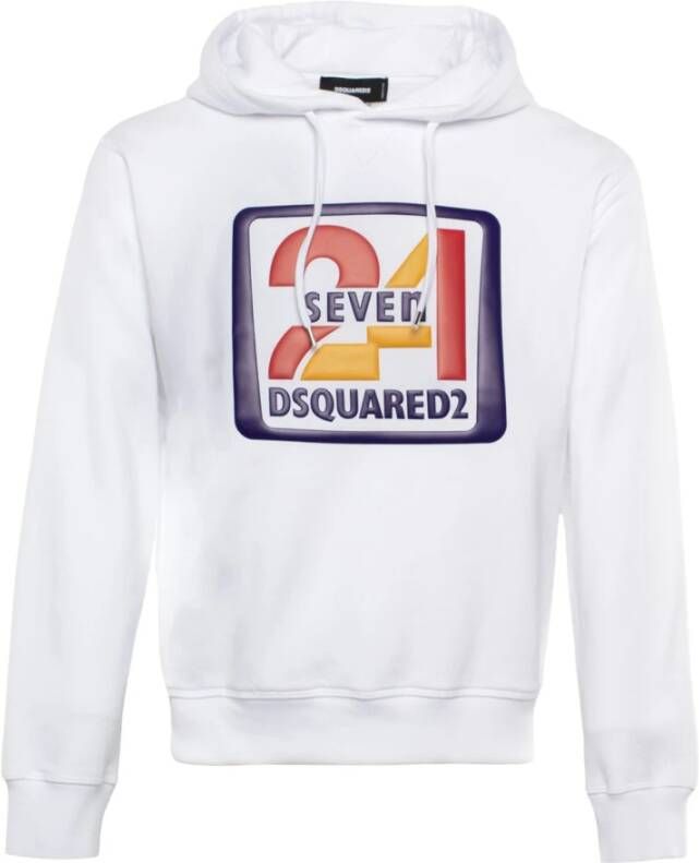 Dsquared2 Hoodies & sweatvesten Wit Heren