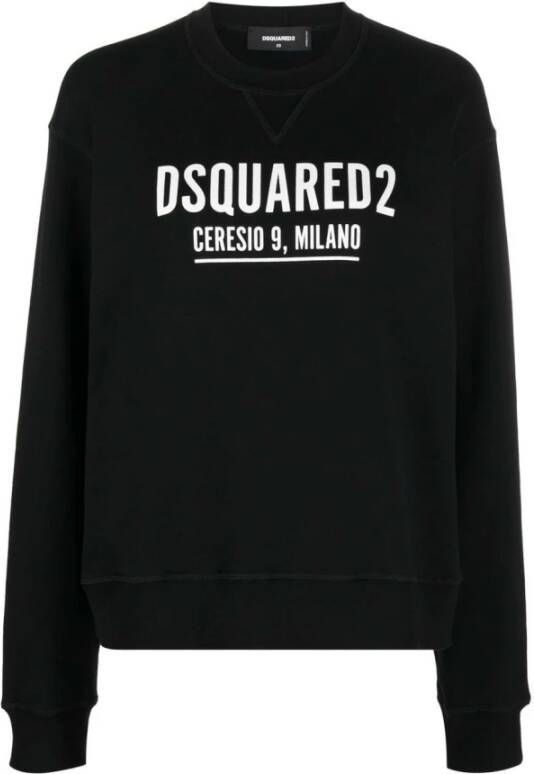 Dsquared2 Hoodies & Sweatvesten Zwart Dames