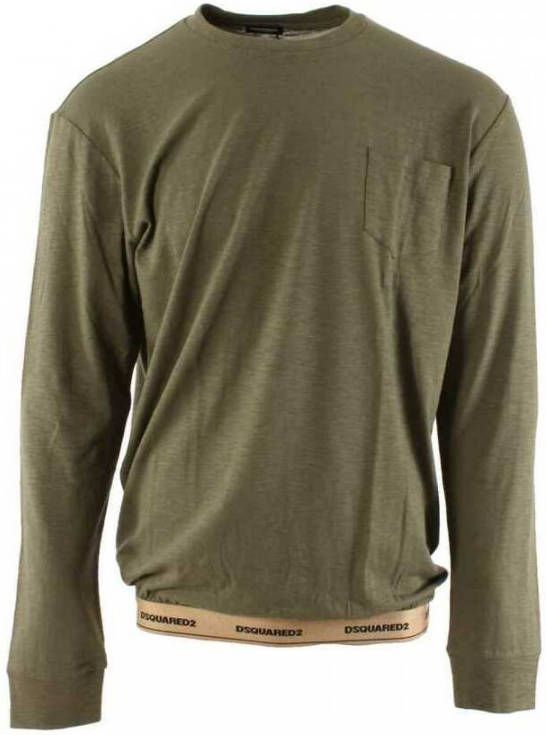 Dsquared2 Longsleeves Groen Heren