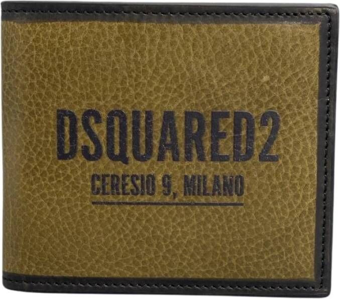 Dsquared2 Portefeuillekaarthouders , Groen, Heren