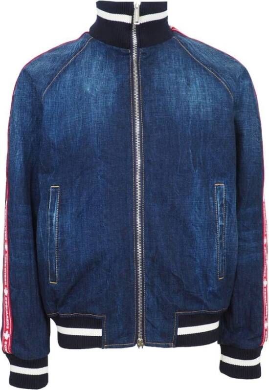 Dsquared2 Spijkerjassen Blauw Heren