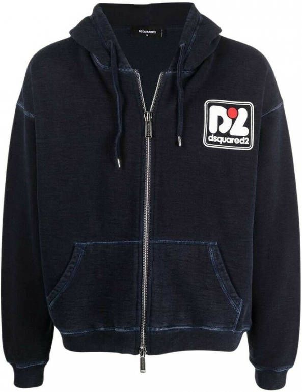 Dsquared2 Truien & Vesten Blauw Heren