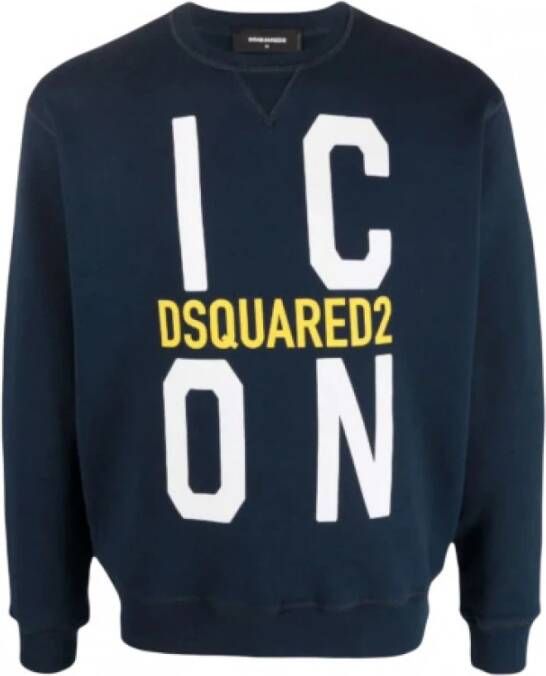 Dsquared2 Truien & Vesten Blauw Heren