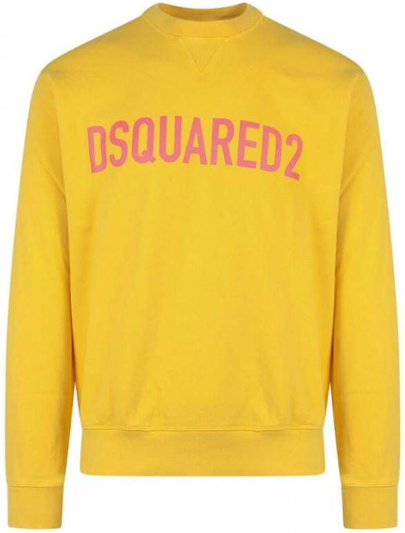 Dsquared2 Truien & Vesten Geel Heren