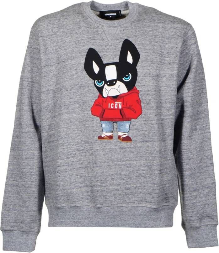 Dsquared2 Sweatshirts hoodies , Grijs, Heren