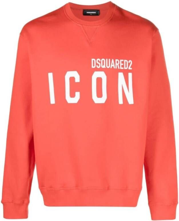 Dsquared2 Truien & Vesten Oranje Heren