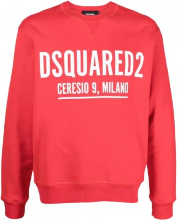 Dsquared2 Truien & Vesten Rood Heren