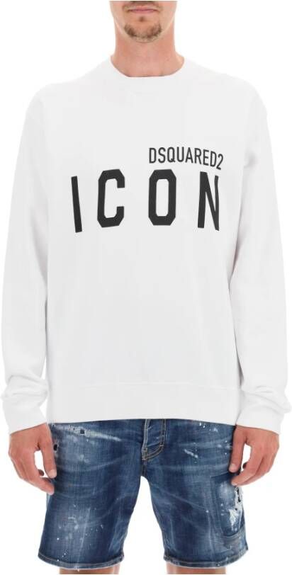 Dsquared2 Truien & Vesten Wit Heren