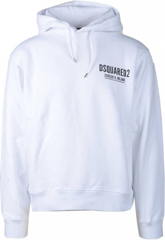 Dsquared2 Sudadera con Capucha Ceresio 9 , Wit, Heren