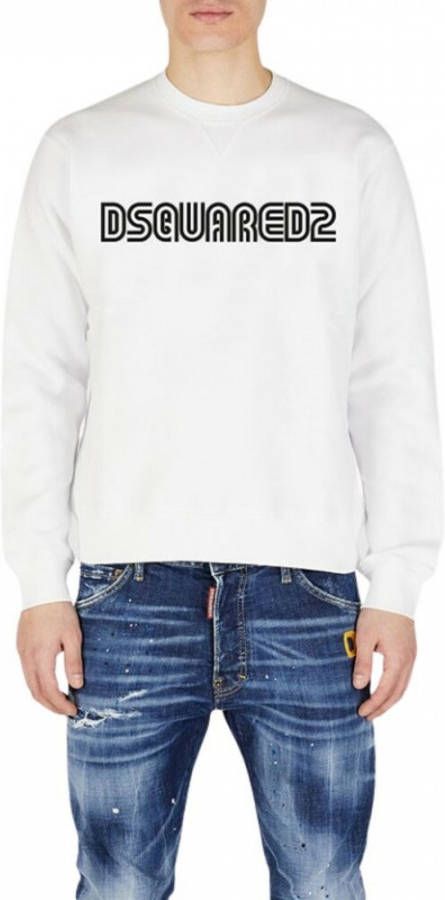 Dsquared2 Truien & Vesten Wit Heren